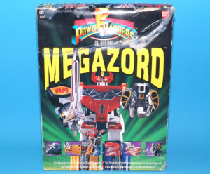 MMPR POWER RANGERS DELUXE DX DINO MEGAZORD BOXED EURO BOX 1993 BANDAI READ