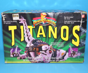 MMPR POWER RANGERS TITANOS BOXED EURO BOX 1994 BANDAI WORKS!