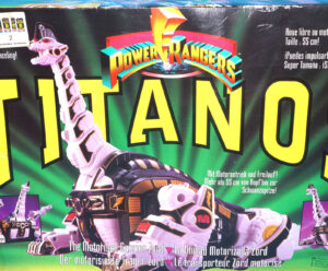 MMPR POWER RANGERS TITANOS BOXED EURO BOX 1994 BANDAI WORKS!