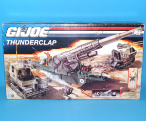 1989 GI JOE THUNDERCLAP & LONG RANGE v1 COMPLETE BOXED EURO BOX NRFB SEALED CONTENTS HASBRO READ
