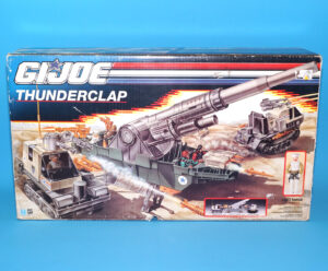 1989 GI JOE THUNDERCLAP & LONG RANGE v1 COMPLETE BOXED EURO BOX NRFB SEALED CONTENTS HASBRO READ
