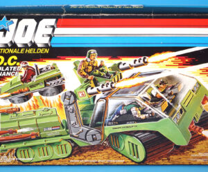 1986 GI JOE H.A.V.O.C. HAVOC ORIGINAL BOX & INSTRUCTIONS EURO DUTCH HASBRO HOLLAND