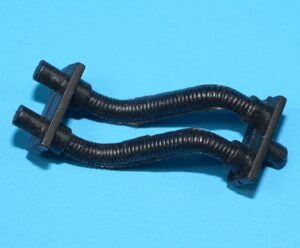 1983 GI JOE DRAGONFLY [XH-1] ORIGINAL SPARE PART SIDE GUN CANNON HOSE HASBRO