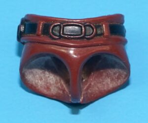1984 GI JOE ZARTAN v1 ORIGINAL SPARE PART WAIST PIECE CROTCH HASBRO