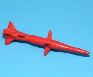 1984 GI JOE COBRA STINGER JEEP ORIGINAL SPARE PART MISSILE ROCKET HASBRO