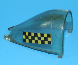1984 GI JOE COBRA RATTLER ORIGINAL SPARE PART COCKPIT CANOPY WINDSHIELD (R) HASBRO READ