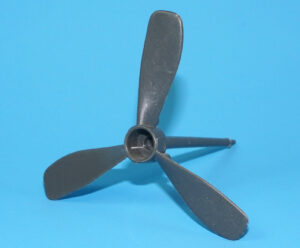 1984 GI JOE KILLER WHALE W.H.A.L.E. ORIGINAL SPARE PART FAN UNBROKEN HASBRO