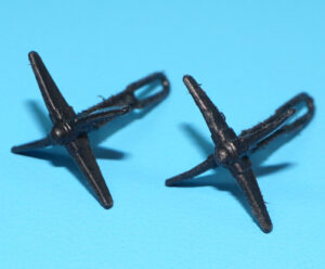1985 GI JOE ALPINE v1 ORIGINAL SPARE PART GRAPPLING HOOKS HASBRO