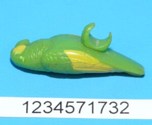 1985 GI JOE SHIPWRECK v1 ORIGINAL SPARE PART PARROT HASBRO