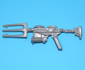 1986 GI JOE MONKEYWRENCH v1 ORIGINAL SPARE PART TRIDENT GUN RIFLE WEAPON HASBRO