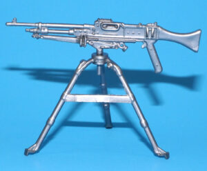 1986 GI JOE ROADBLOCK v2 ORIGINAL SPARE PART MACHINE GUN & TRI-POD STAND HASBRO