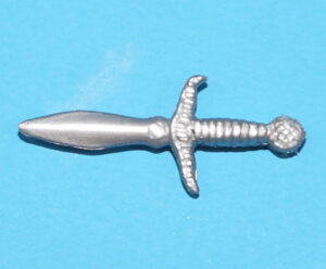 1986 GI JOE SERPENTOR v1 ORIGINAL SPARE PART KNIFE HASBRO