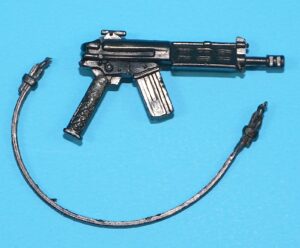 1987 GI JOE OUTBACK v1 ORIGINAL SPARE PART MACHINE GUN HASBRO READ