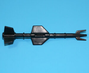 1988 GI JOE COBRA BUGG ORIGINAL SPARE PART TRIDENT MISSILE HASBRO