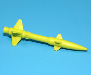 1988 GI JOE PHANTOM X-19 ORIGINAL SPARE PART MISSILE ROCKET HASBRO
