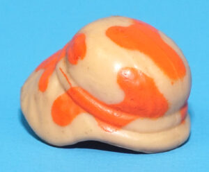 1988 GI JOE SPEARHEAD & MAX v1 ORIGINAL SPARE PART HELMET HASBRO