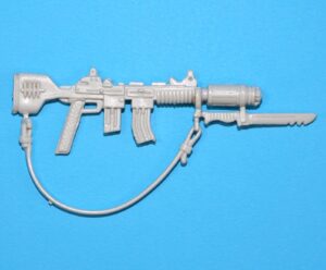 1988 GI JOE SPEARHEAD & MAX v1 ORIGINAL SPARE PART RIFLE GUN HASBRO
