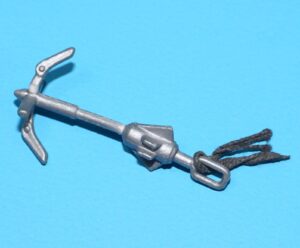 1989 GI JOE COUNTDOWN v1 ORIGINAL SPARE PART GRAPPLING HOOK HASBRO