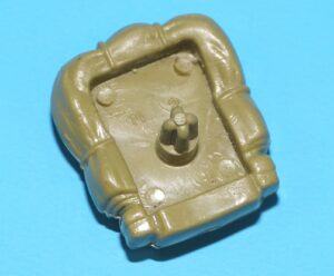 1989 GI JOE STEEL BRIGADE v1D ORIGINAL SPARE PART BACKPACK HASBRO