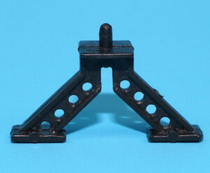1990 GI JOE RAMPART v1 ORIGINAL SPARE PART HEAVY MACHINE GUN STAND HASBRO