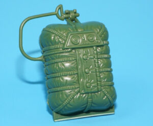 1990 GI JOE SKY PATROL ALTITUDE v1 ORIGINAL SPARE PART BACKPACK PARACHUTE PACK HASBRO