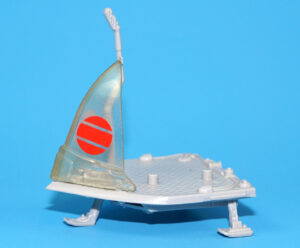 1990 GI JOE STRETCHER v1 ORIGINAL SPARE PART SLED HASBRO READ