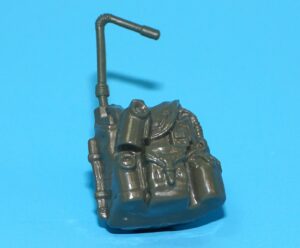 1989 GI JOE RECOIL v1 ORIGINAL SPARE PART BACKPACK & ANTENNA HASBRO