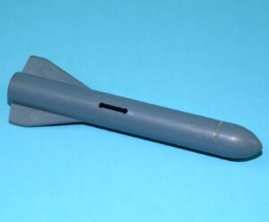1986 GI JOE CONQUEST X-30 ORIGINAL SPARE PART MISSILE BOMB HASBRO