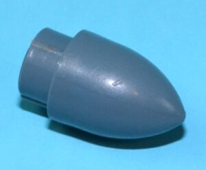 1986 GI JOE CONQUEST X-30 ORIGINAL SPARE PART MISSILE BOMB CAP HASBRO