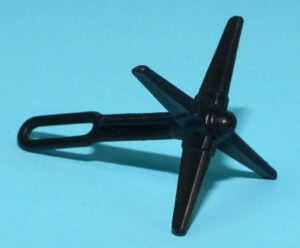 1985 GI JOE ALPINE v1 ORIGINAL SPARE PART GRAPPLING HOOK HASBRO