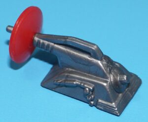 1987 GI JOE PSYCHE-OUT v1 ORIGINAL SPARE PART BOX & DISH HASBRO