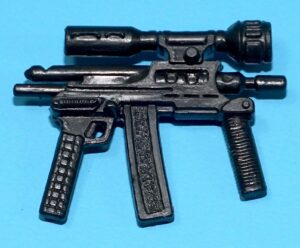 1989 GI JOE ANNIHILATOR v1 ORIGINAL SPARE PART MACHINE GUN HASBRO