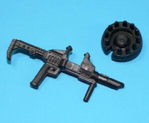 1990 GI JOE RANGE-VIPERS v1 ORIGINAL SPARE PART GRENADE LAUNCHER GUN HASBRO
