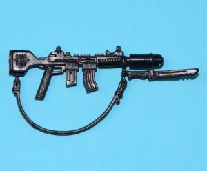 1990 GI JOE SONIC FIGHTERS LAMPREYS v2 1989 SHOCKWAVE ORIGINAL SPARE PART RIFLE GUN HASBRO