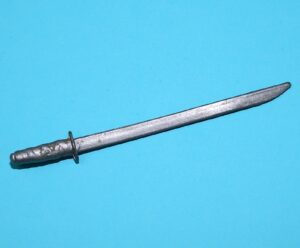 1985 GI JOE QUICK KICK v1 ORIGINAL SPARE PART SWORD HASBRO