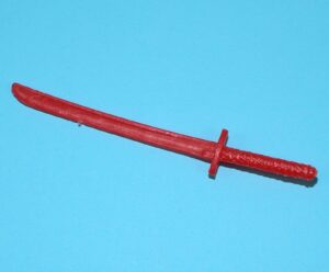 1988 GI JOE BUDO v1 ORIGINAL SPARE PART SWORD HASBRO