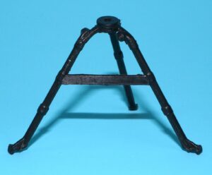 1990 GI JOE SONIC FIGHTERS LAW v2 ORIGINAL SPARE PART MACHINE GUN STAND HASBRO