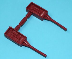 1988 GI JOE COBRA BUGG ORIGINAL SPARE PART COCKPIT CHIN GUN CANNON HASBRO