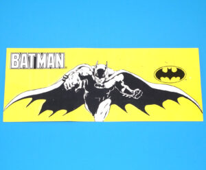 DC COMICS BATMAN 1982 SHOP DISPLAY CARD SHELF TALKER 1984 SUPER POWERS