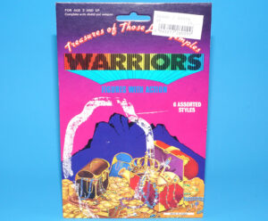 MOTU KO TREASURES OF THOSE LOST TEMPLES WARRIORS CARDBACK 1985 CHINA BOOTLEG