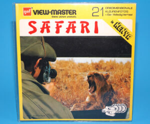 VIEW-MASTER 21 SAFARI IN KENYA MOC 1973 GAF BELGIUM BENELUX