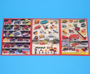 BRITAINS TOY CATALOG 1982 CATALOGUE KATALOG FOLDOUT LEAFLET FARM