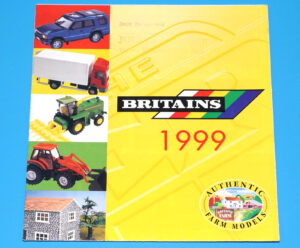 BRITAINS TOY CATALOG 1999 FOLDOUT CATALOGUE KATALOG