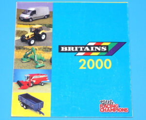 BRITAINS TOY CATALOG 2000 FOLDOUT CATALOGUE KATALOG