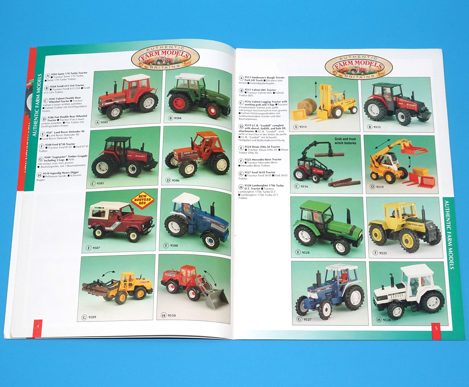 BRITAINS TOY CATALOG 1992 TRADE CATALOGUE KATALOG A4 SIZE - Image 3