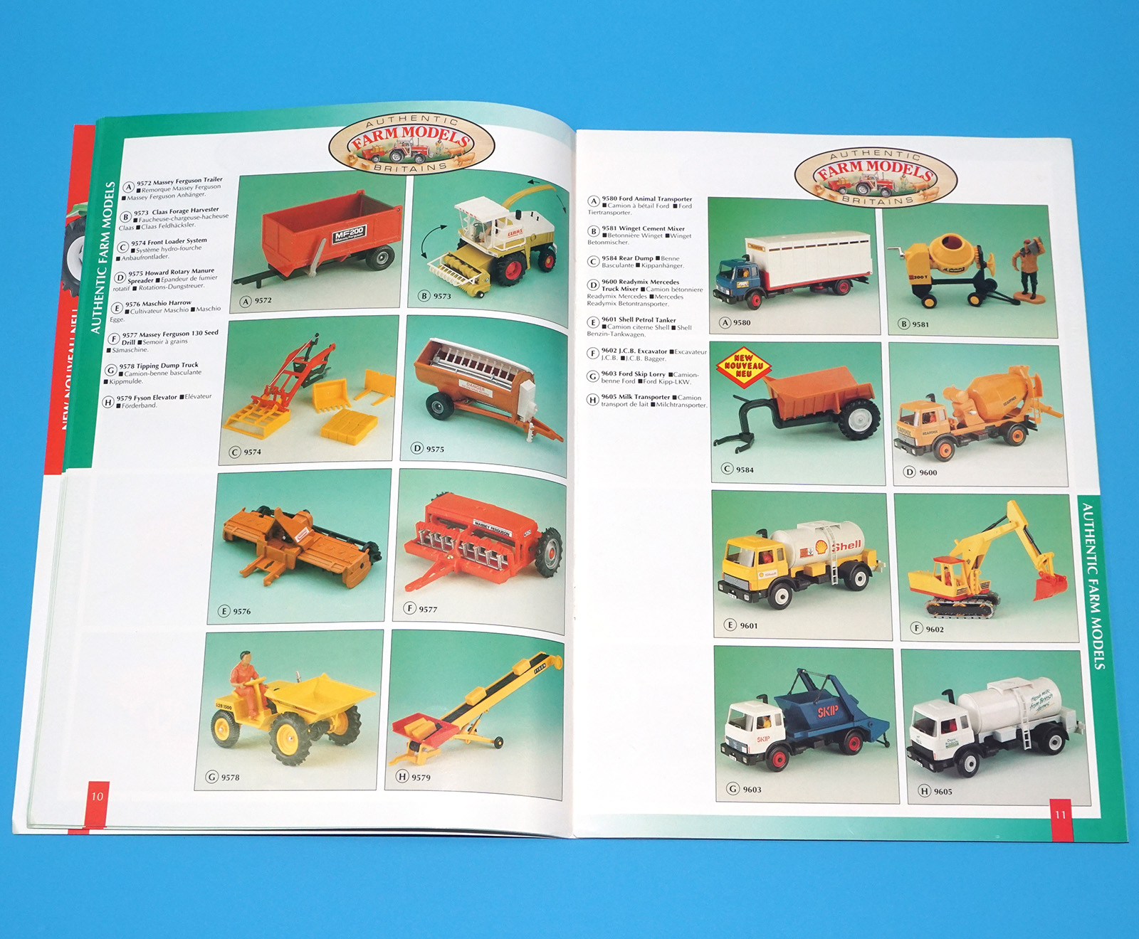 BRITAINS TOY CATALOG 1992 TRADE CATALOGUE KATALOG A4 SIZE - Image 6