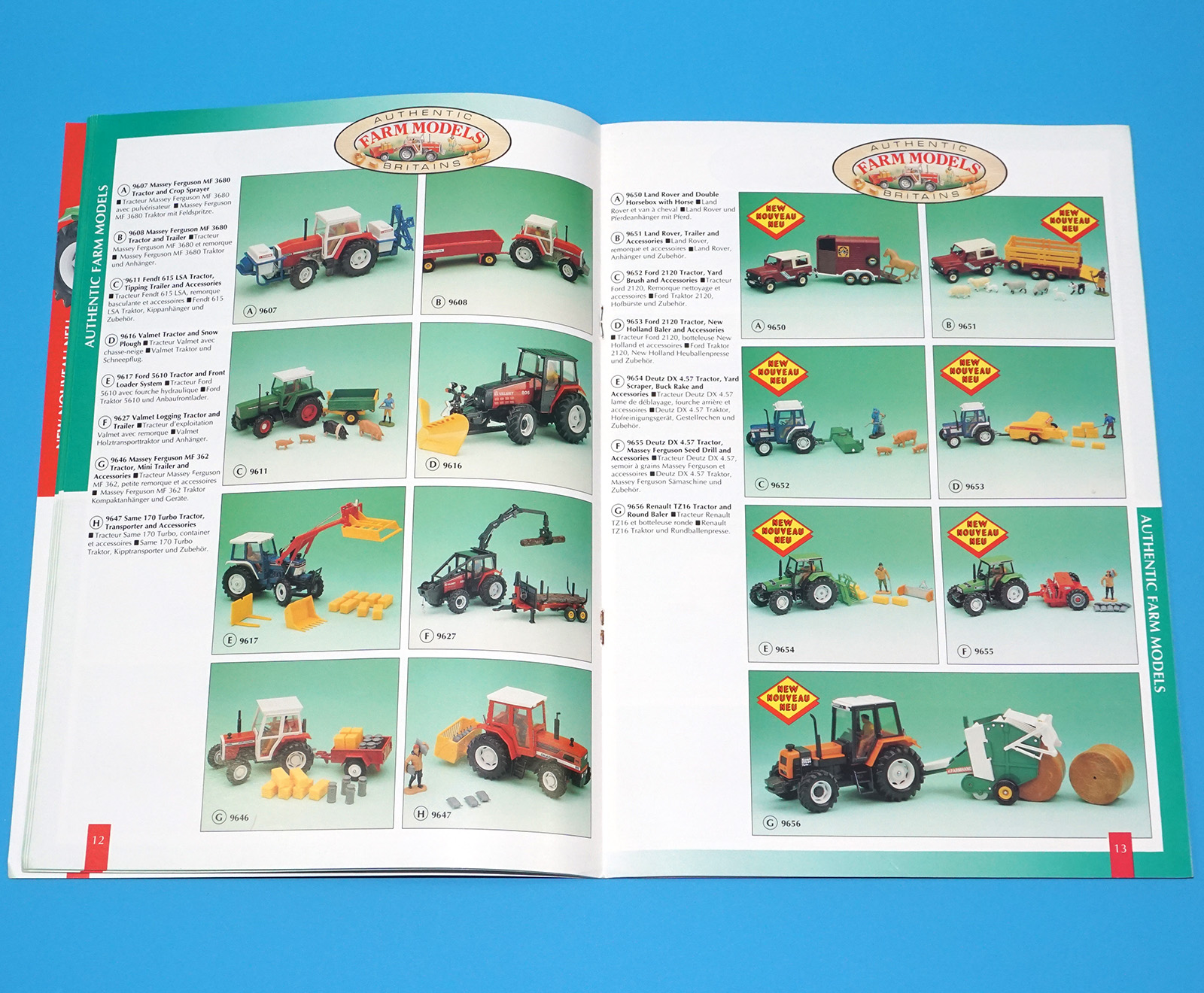 BRITAINS TOY CATALOG 1992 TRADE CATALOGUE KATALOG A4 SIZE - Image 7