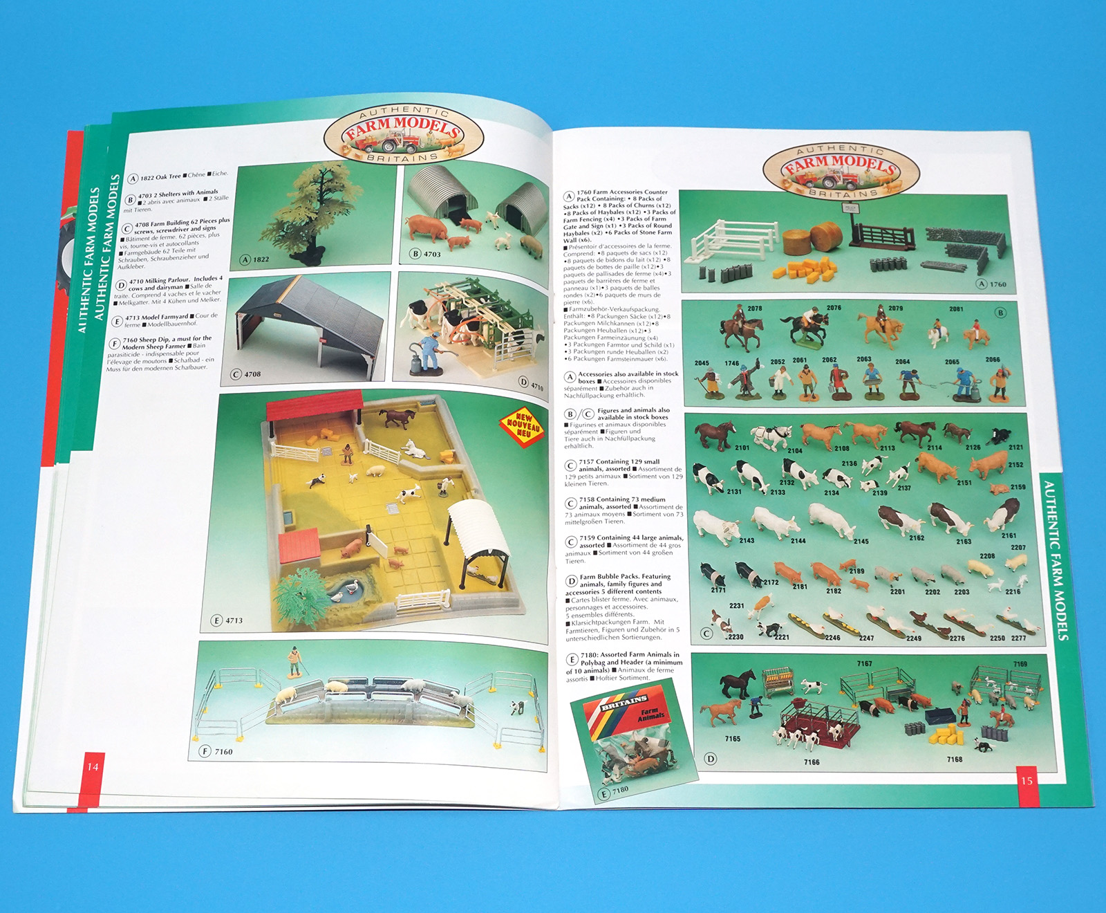 BRITAINS TOY CATALOG 1992 TRADE CATALOGUE KATALOG A4 SIZE - Image 8