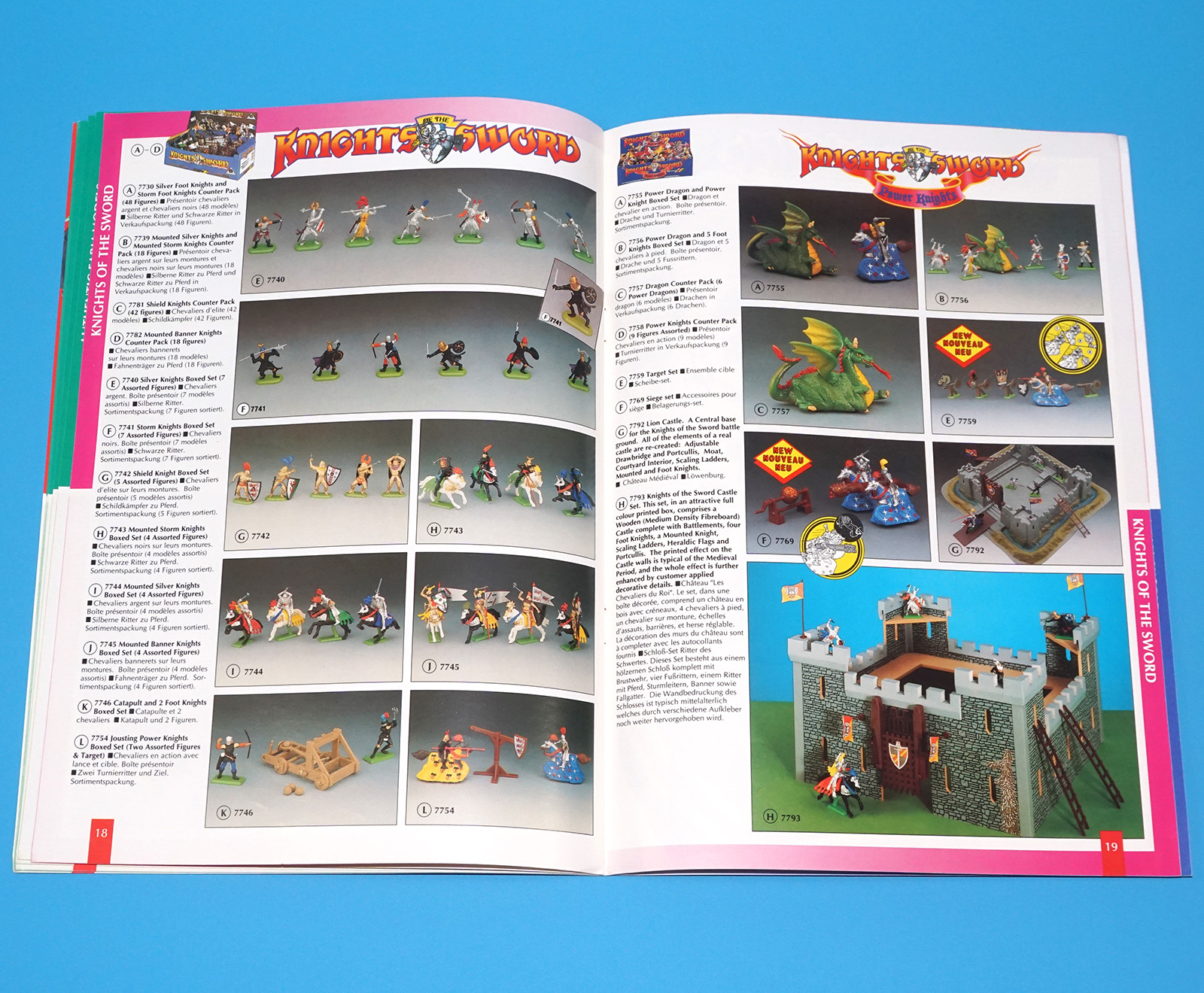 BRITAINS TOY CATALOG 1992 TRADE CATALOGUE KATALOG A4 SIZE - Image 10