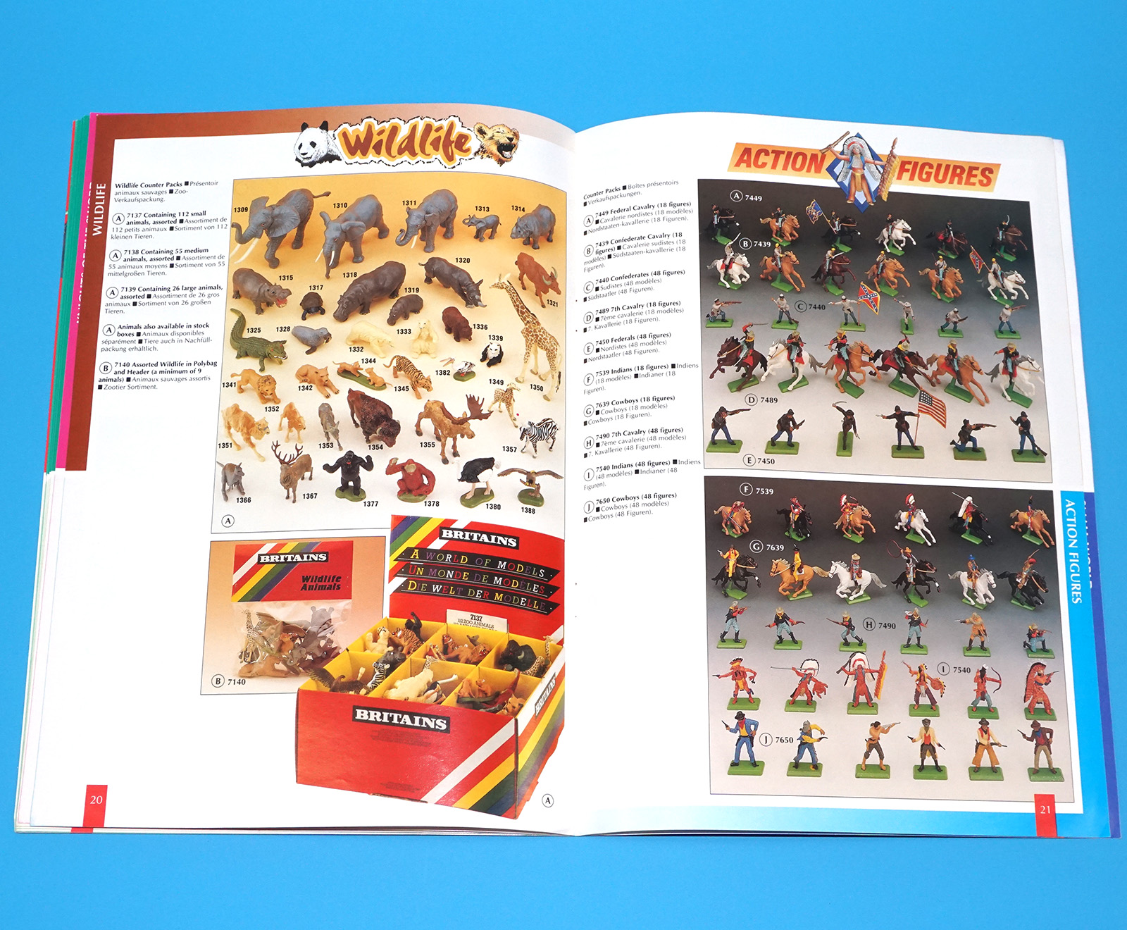 BRITAINS TOY CATALOG 1992 TRADE CATALOGUE KATALOG A4 SIZE - Image 11